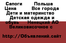 Сапоги Demar Польша  › Цена ­ 550 - Все города Дети и материнство » Детская одежда и обувь   . Ненецкий АО,Великовисочное с.